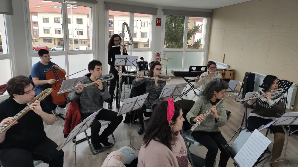 Ensayo de los seminarios. Flautas graves