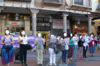 Valladolid ha sido testigo de numerosas concentraciones contra la violencia de género en los últimos años. Foto: ADAVASYMT.