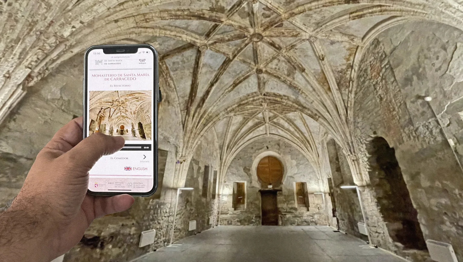 Nuevas AudioGuías en el Monasterio de Carracedo
