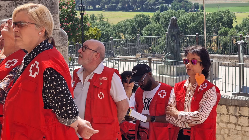 El voluntariado de Cruz Roja, fundamental desde hace décadas en la provincia de Valladolid. Foto: Cruz Roja
