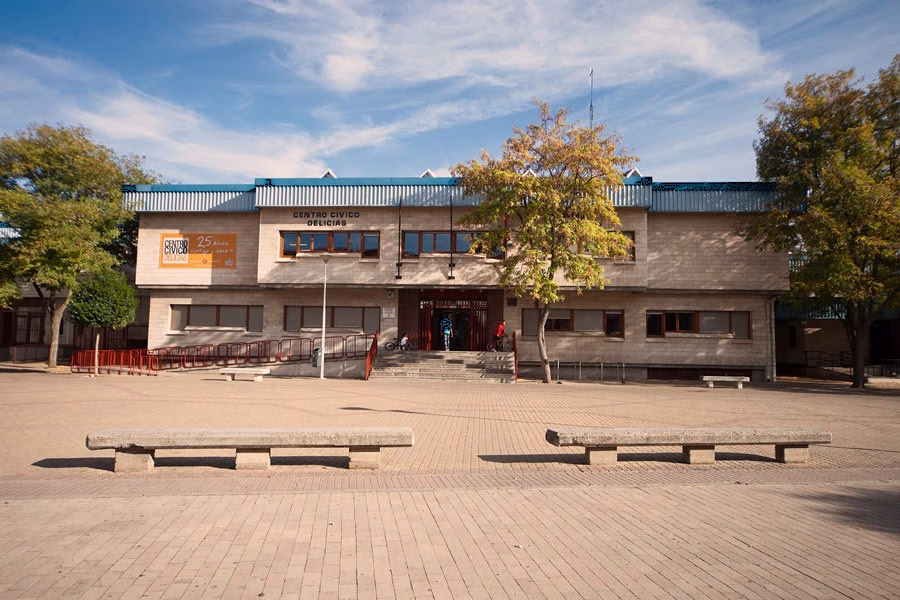 El Centro Cívico Delicias es uno de los puntos neurálgicos del barrio. Foto: Ayuntamiento de Valladolid