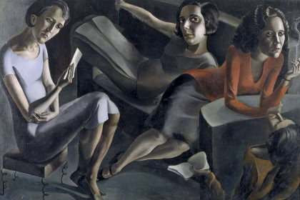 "Tertulia", de Ángeles Santos. Museo Nacional Centro de Arte Reina Sofía