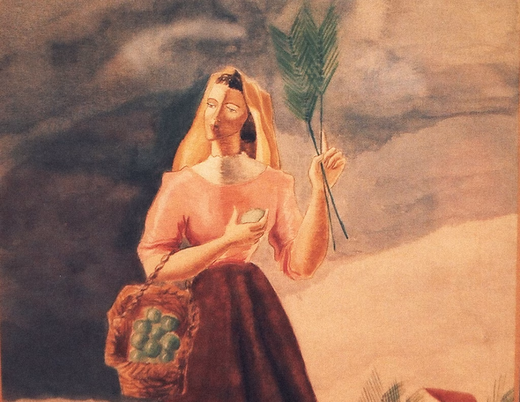"La campesina", obra de Margarita Manso