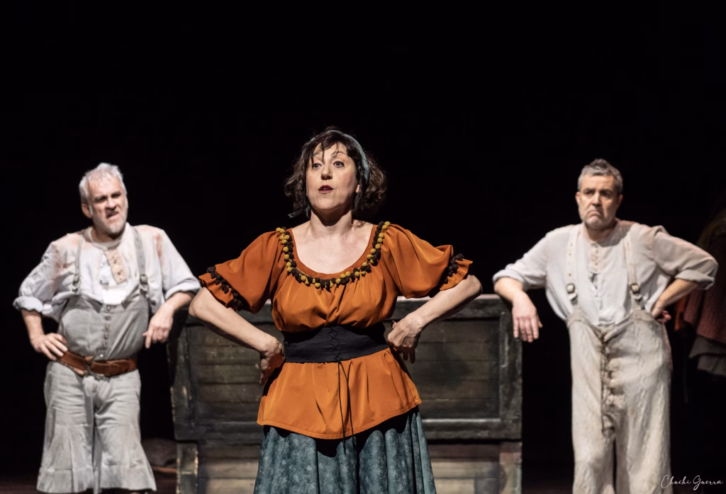 Escena de "Sancho en Barataria". Foto: Azar Teatro