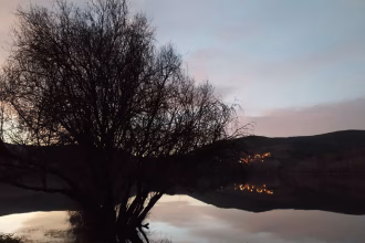 Lago de Carucedo, en Las Médulas. Foto: Patrimonio Natural de Castilla y León