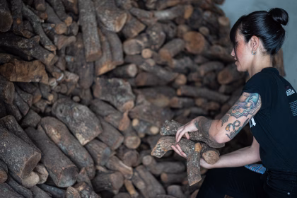 Anaí Meléndez está revitalizando la cocina tradicional desde Nava del Rey. Foto: Cristina Chamorro