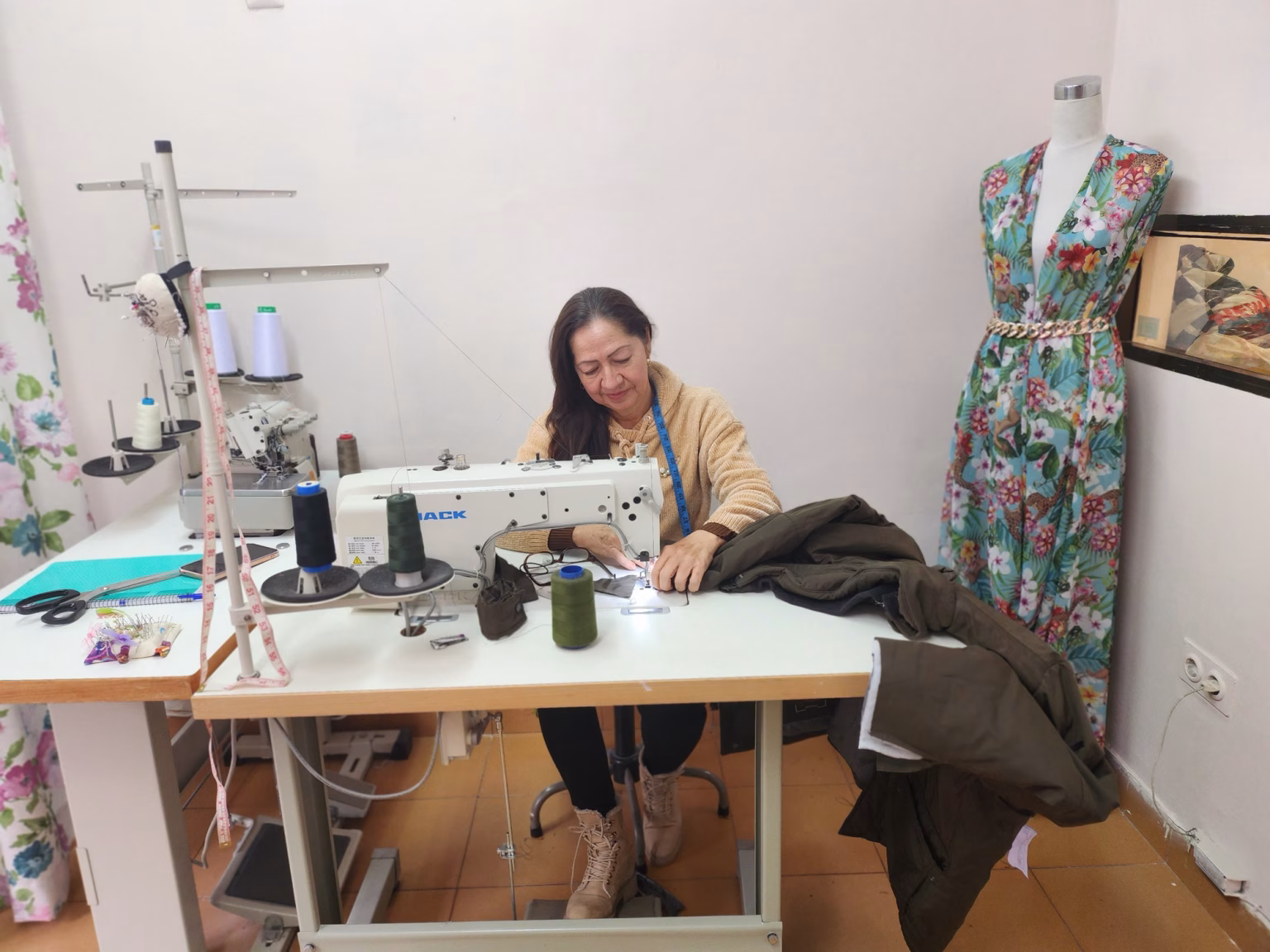 El cosetodo de Yoxy es uno de los proyectos que Cruz Roja apoyó en Valladolid en 2024. Foto: Cruz Roja