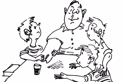 Delibes ilustró su novela "El camino" para una edición estadounidense en 1960. Foto: Fundación Miguel Delibes