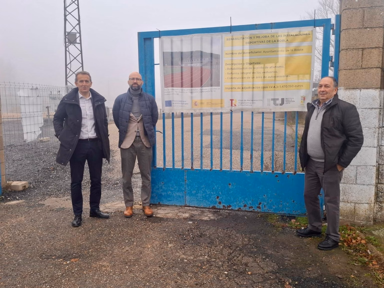 Héctor Alaiz Moretón, ha realizado esta mañana una visita institucional al municipio de La Robla