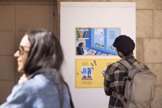 Laufer (Laura Fernández Arquisola) presentó su proyecto "Vienen de lejos" en la pasada edición del CreaVA. Foto: Víctor Hugo Martín Caballero