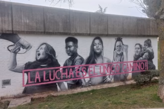 El popular barrio burgalés de Gamonal se ha convertido en referente de lucha vecinal. Foto: CSR Gamonal