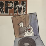 Portada del número 1 del fanzine RPM, obra de Vera Velasco