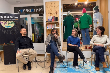 Una semana antes de la inauguración oficial de la IX edición del Foro de la Cultura, Pintaderas acogió esta tertulia musical. Foto: Lina Vergara