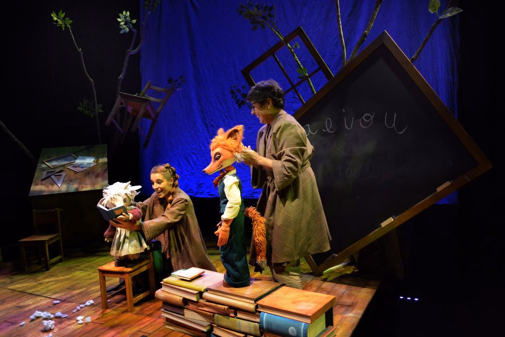 la-maestra-puesta en escena