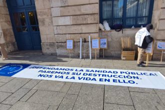 Plataformas de toda Castilla y León viajan este sábado a la manifestación de Valladolid. Foto: Sanidad Pública Sí
