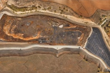 La ampliación del vertedero de Santovenia, nueva polémica medioambiental en la región. Foto: Ecologistas en Acción