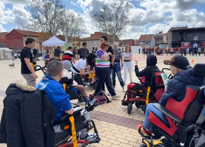Boccia en San Andrés del Rabanedo
