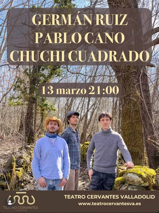 Germán Ruiz Cartel Conciertos en Valladolid y León