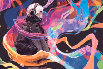 Ilustración de la publicación "Tú eliges la respuesta. Conceptos de feminismo", por Patricia Repullés y Juan Acosta para el Instituto de las Mujeres