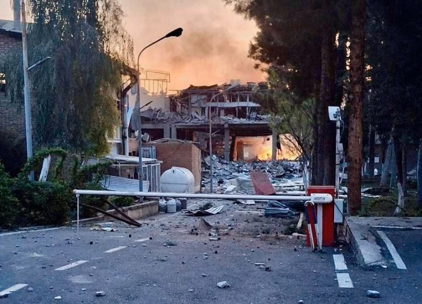 Ataque el mes pasado al Instituto Pasteur de Teherán (Irán) por parte de la alianza Estados Unidos-Israel. Fotos: RS-Fotos Públicas