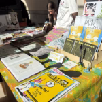 Mesa de la Escuela de Arte y Superior de CRBC de Valladolid (EAVA), en Asalto Gráfico. Foto: Social24Horas