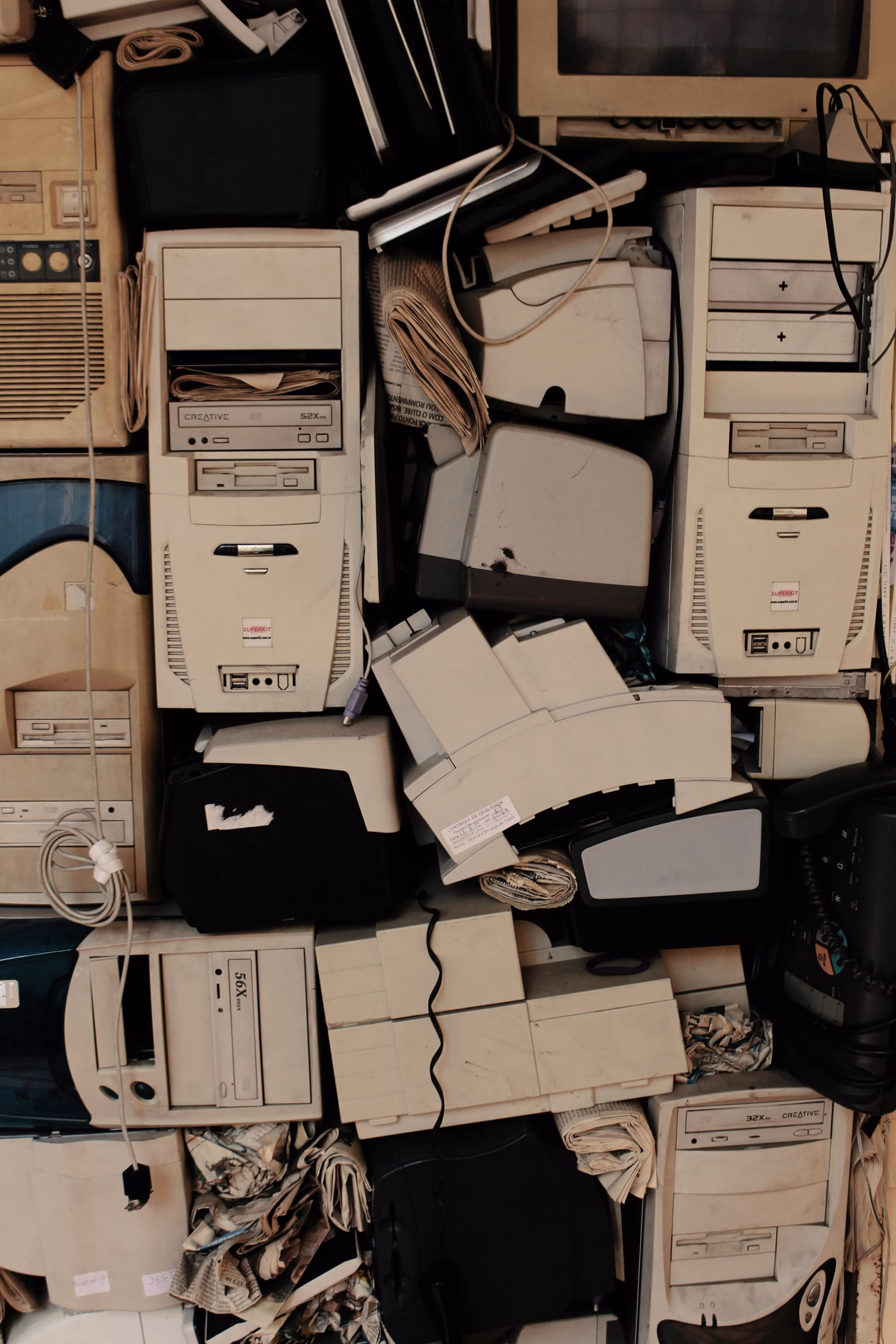 Residuos electrónicos (foto: Daniel Dan - Pexels)