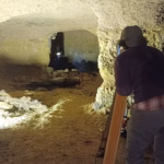 Trabajos de recuperación de las bodegas en Piñel de Abajo