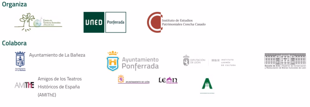 Organizadores y colaboradores Congreso cines y teatro