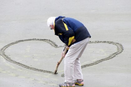 Anciano enamorado