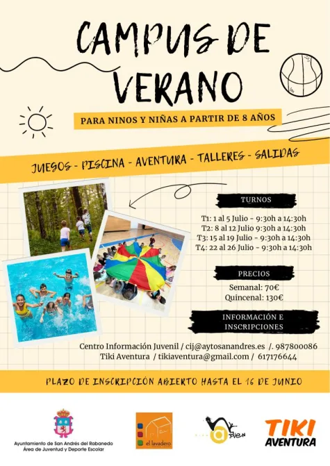 Campus de verano San Andrés 2024