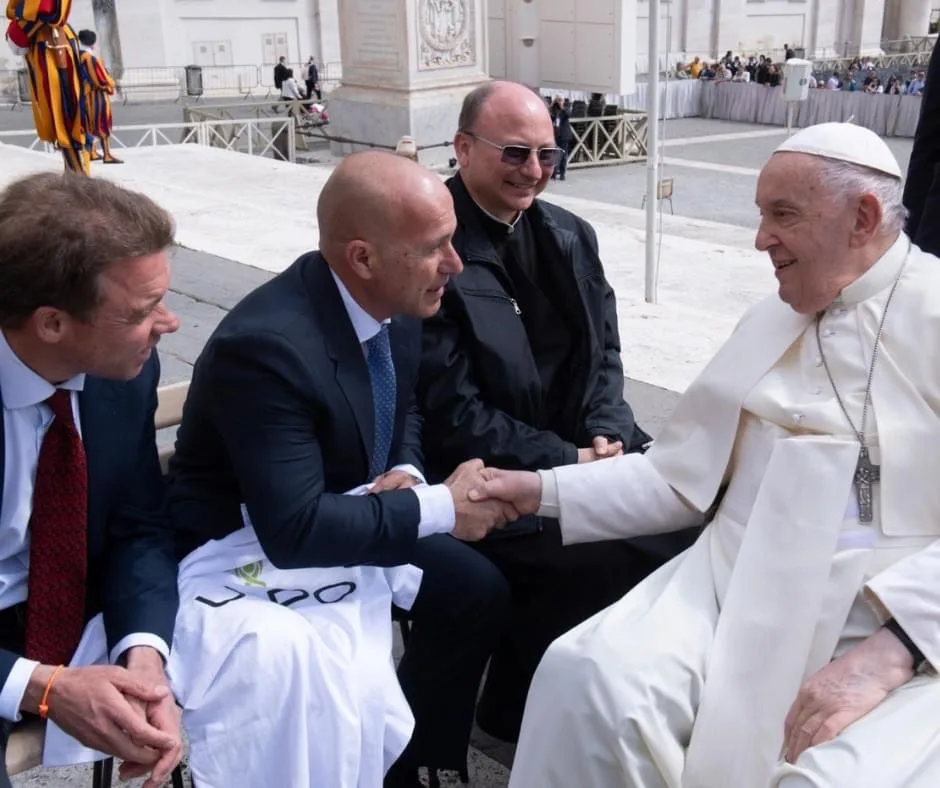 LA UAPO CON EL PAPA