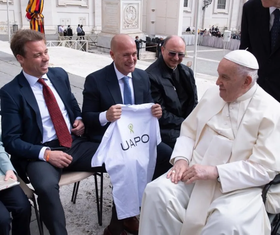 LA UAPO CON EL PAPA