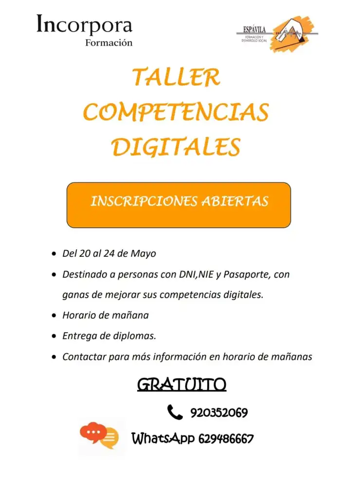 TALLER MAYO ESPAVILA