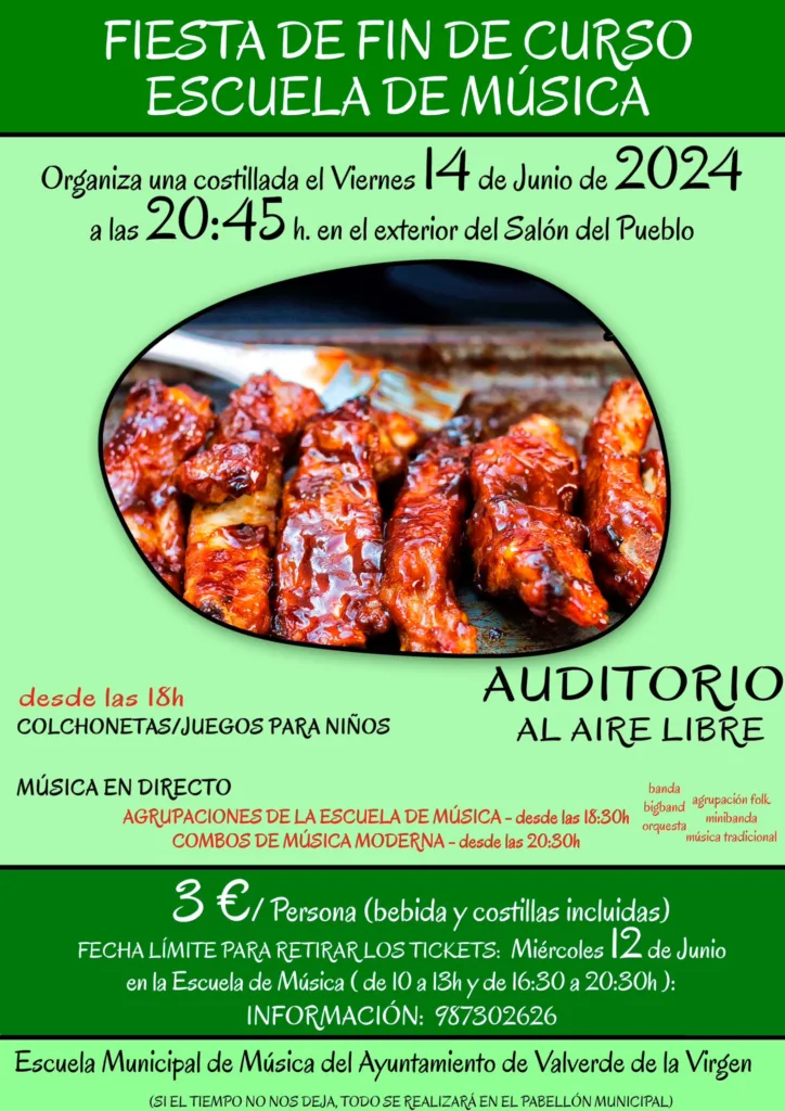 Cartel costillada Valverde