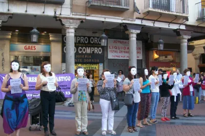 Valladolid ha sido testigo de numerosas concentraciones contra la violencia de género en los últimos años. Foto: ADAVASYMT.