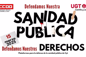 La población vuelve a salir a la calle este 15 de marzo por la sanidad pública en Valladolid.