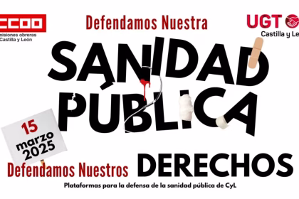 La población vuelve a salir a la calle este 15 de marzo por la sanidad pública en Valladolid.