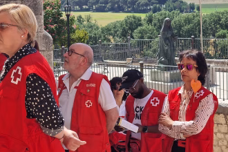 El voluntariado de Cruz Roja, fundamental desde hace décadas en la provincia de Valladolid. Foto: Cruz Roja
