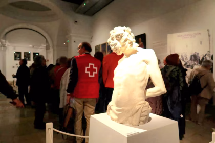 Actividad de Cruz Roja en Valladolid.