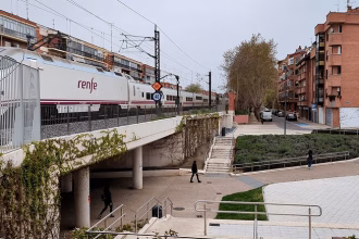 Aldea Pucela y la Plataforma por la Integración tildan la idea del soterramiento como una excusa o cortina de humo para no hacer nada. Foto: Aldea Pucela