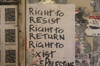 El movimiento antibélico y pro derechos humanos alrededor del genocidio del pueblo palestino, cada vez más articulado a nivel internacional. Foto: Social24Horas