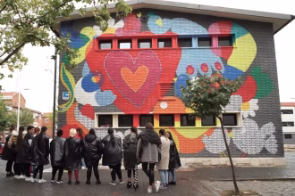 El barrio de Pajarillos es uno de los que forman parte de la iniciativa sociocultural Volando al Este. Foto: Pajarillos Educa