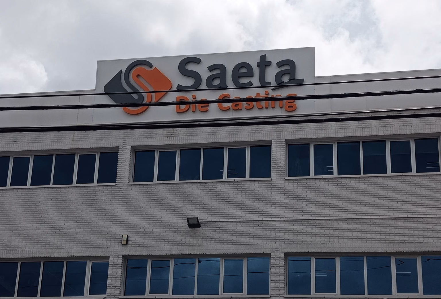 Sede de la fundición Saeta Die Casting, del grupo Philips. Foto: CGT Valladolid