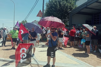 La plantilla de la fundición Saeta ha logrado defender sus derechos tras más de mes y medio de huelga. Foto: CGT Valladolid