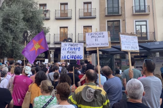 Más de dos mil personas protestaron en Valladolid el pasado día 20 por la mala gestión de la Junta de CyL en los incendios de este verano. Foto: Social24Horas