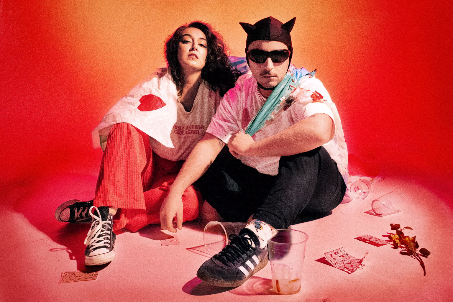 Delameseta ha publicado en 2025 su primer disco, "Al baile por ver amores". Foto: María S. Morato