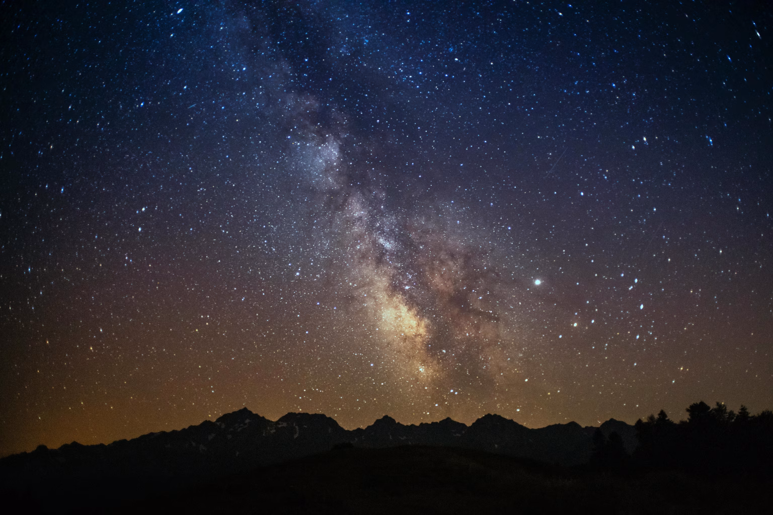 Lluvia de estrellas. Foto: Илья Бунин (Pexels)