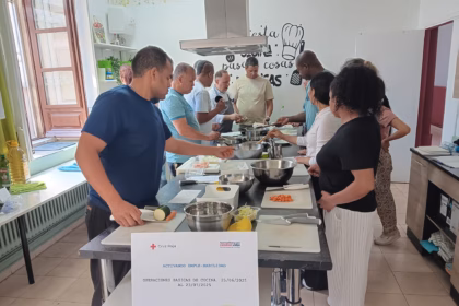Taller Formativo de Operaciones Básicas de Cocina. Foto: Cruz Roja en Valladolid