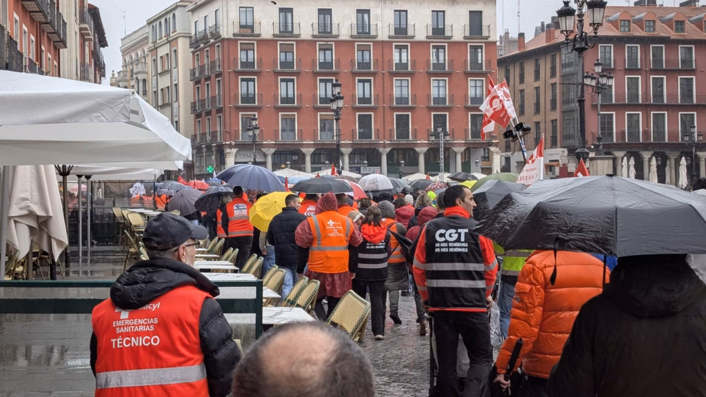 Manifestación TES en Valladolid feb-26