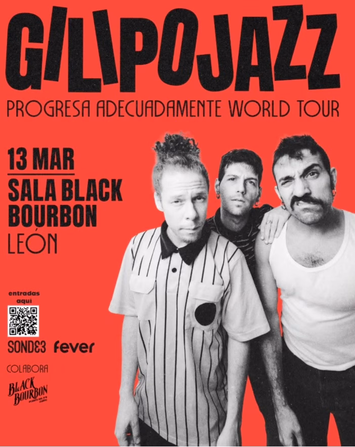 Cartel GilipoJazz 13 mar Sala Black Bourbon